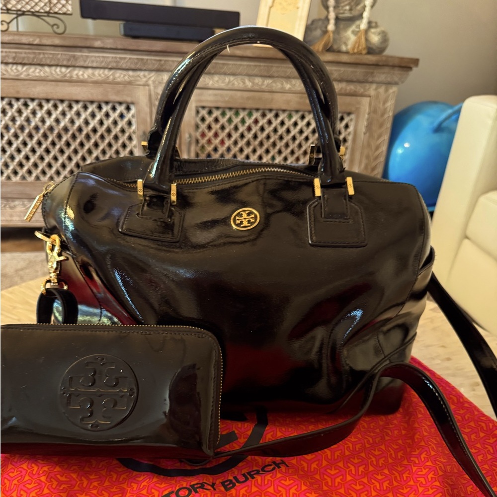 Authentic Tory Burch Satchel and Wallet